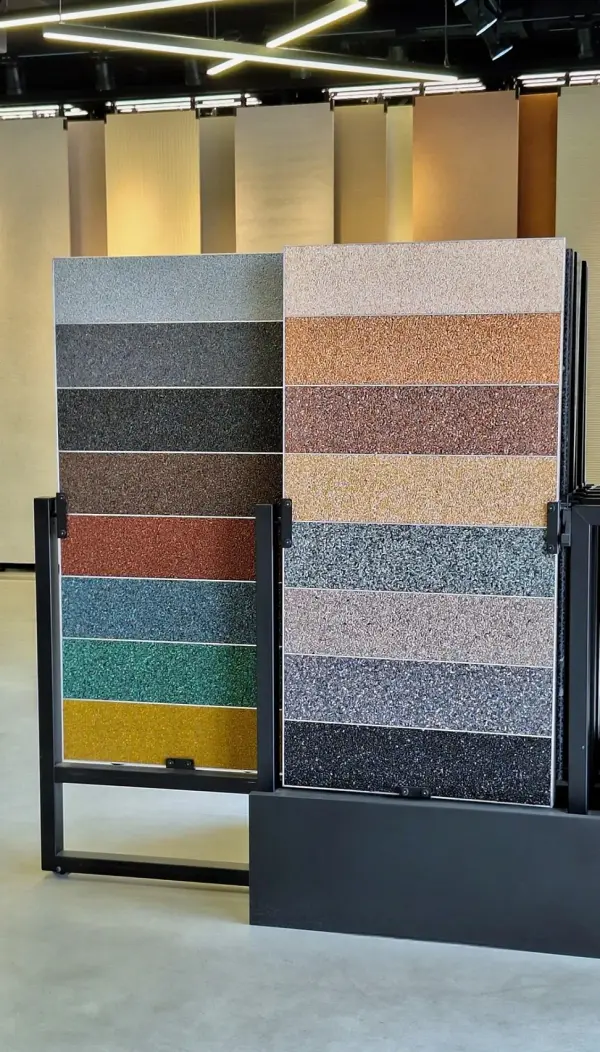 نمای نزدیک از پوشش میکروسمنت دیپسی