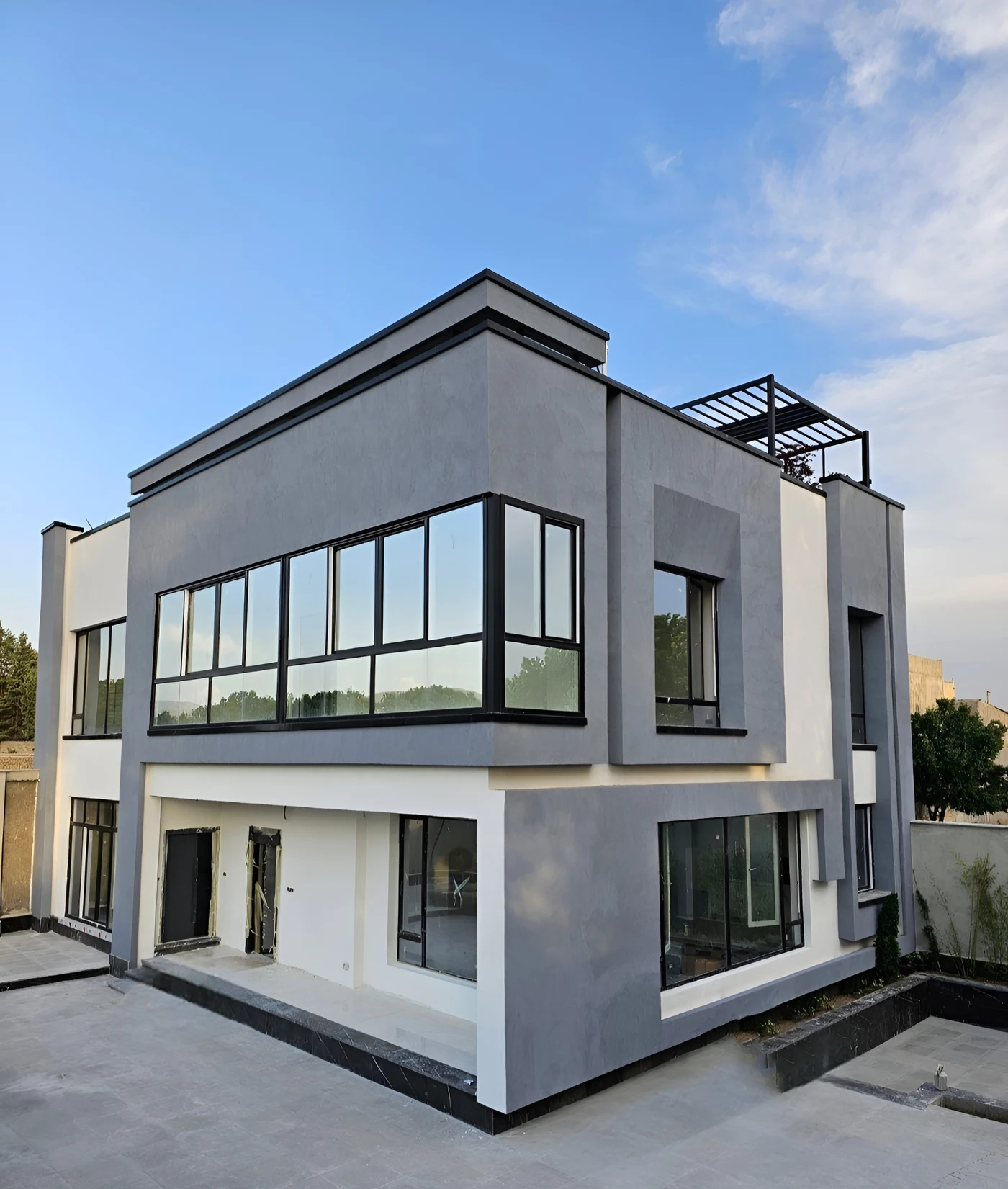  میکروسمنت نما برای نمای ساختمان